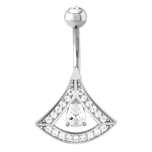 FAN WITH ZIRCONS – ОБЕЦА / ПИЪРСИНГ ЗА ПЪП