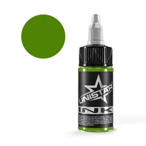 UNISTAR INK - TOP BASIC GREEN LIGHT