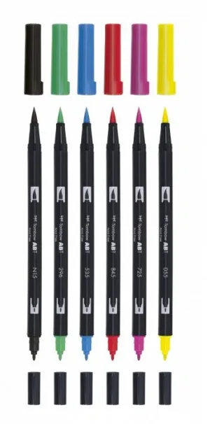 TOMBOW DUAL BRUSH PEN - МАРКЕР ЗА КОЖА